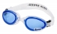 Okulary pływackie dziecięce SONIC JR biało-niebieskie Aqua-Speed