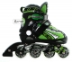 Rolki rekreacyjne, regulowane RACER zielone Tempish