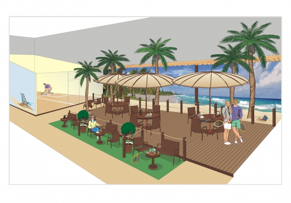plaża, beach bar, nastrojowa muzyka - zapraszamy do nowego klubu squash!
