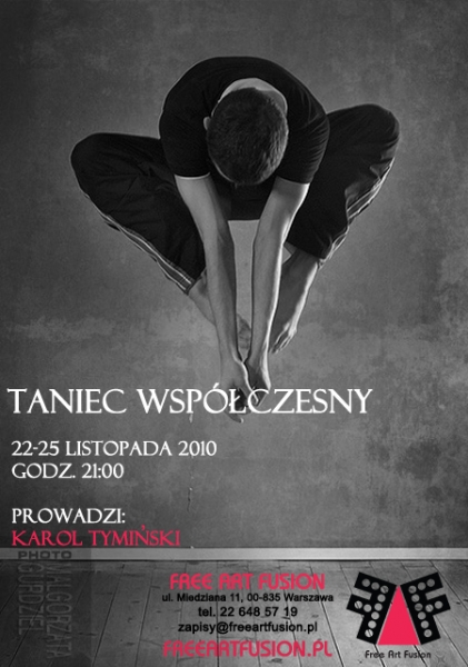 taniec współczesny karol tymiński free art fusion