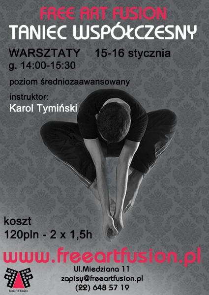 taniec współczesny karol tymiński free art fusion