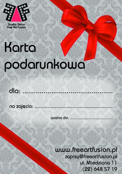 karta podarunkowa