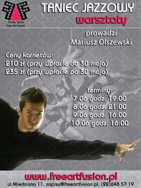 Warsztaty JAZZ z Mariuszem Olszewskim