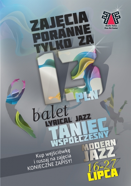 zajecia w cenie 13zl